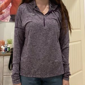 Purple Nike pull over